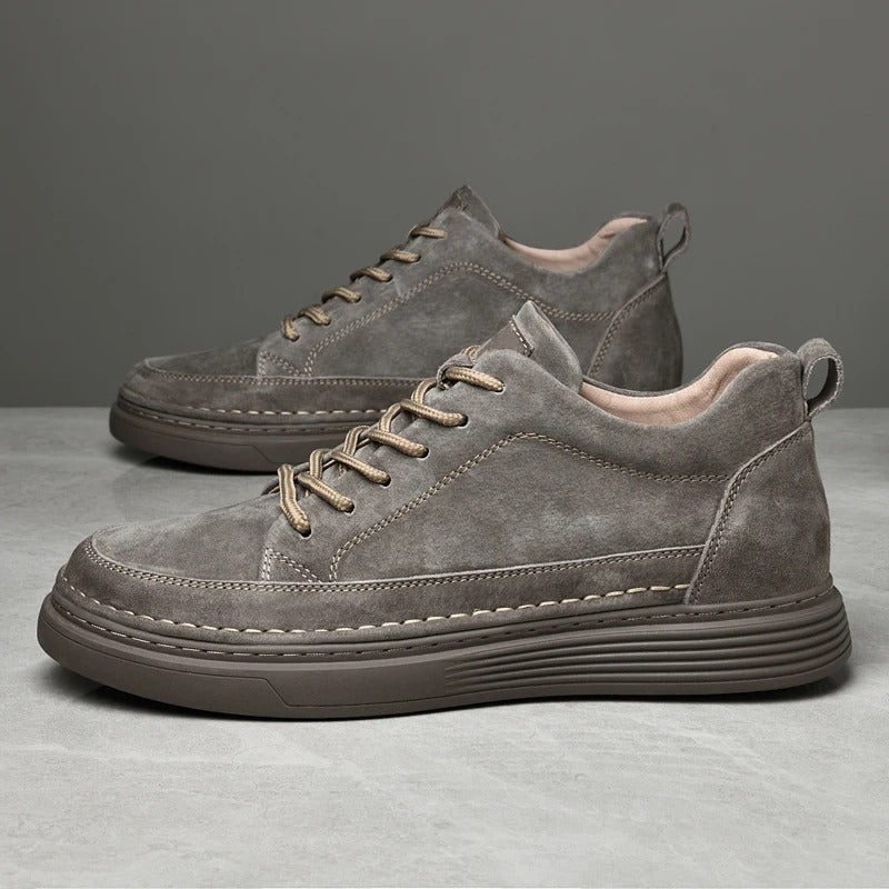 Men's Sneakers | Leather | Slip-On | Walking Shoes | Men's Shoes-Comfortable Shoes-Chaps of London-Chaps of London