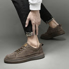 Men's Sneakers | Leather | Slip-On | Walking Shoes | Men's Shoes-Comfortable Shoes-Chaps of London-Chaps of London