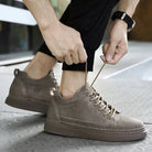 Men's Sneakers | Leather | Slip-On | Walking Shoes | Men's Shoes-Comfortable Shoes-Chaps of London-Chaps of London