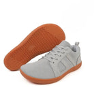 Men's Sneakers - Men's Comfortable Flat Lace-Up Sneakers-Chaps of London-Grey-36-Chaps of London