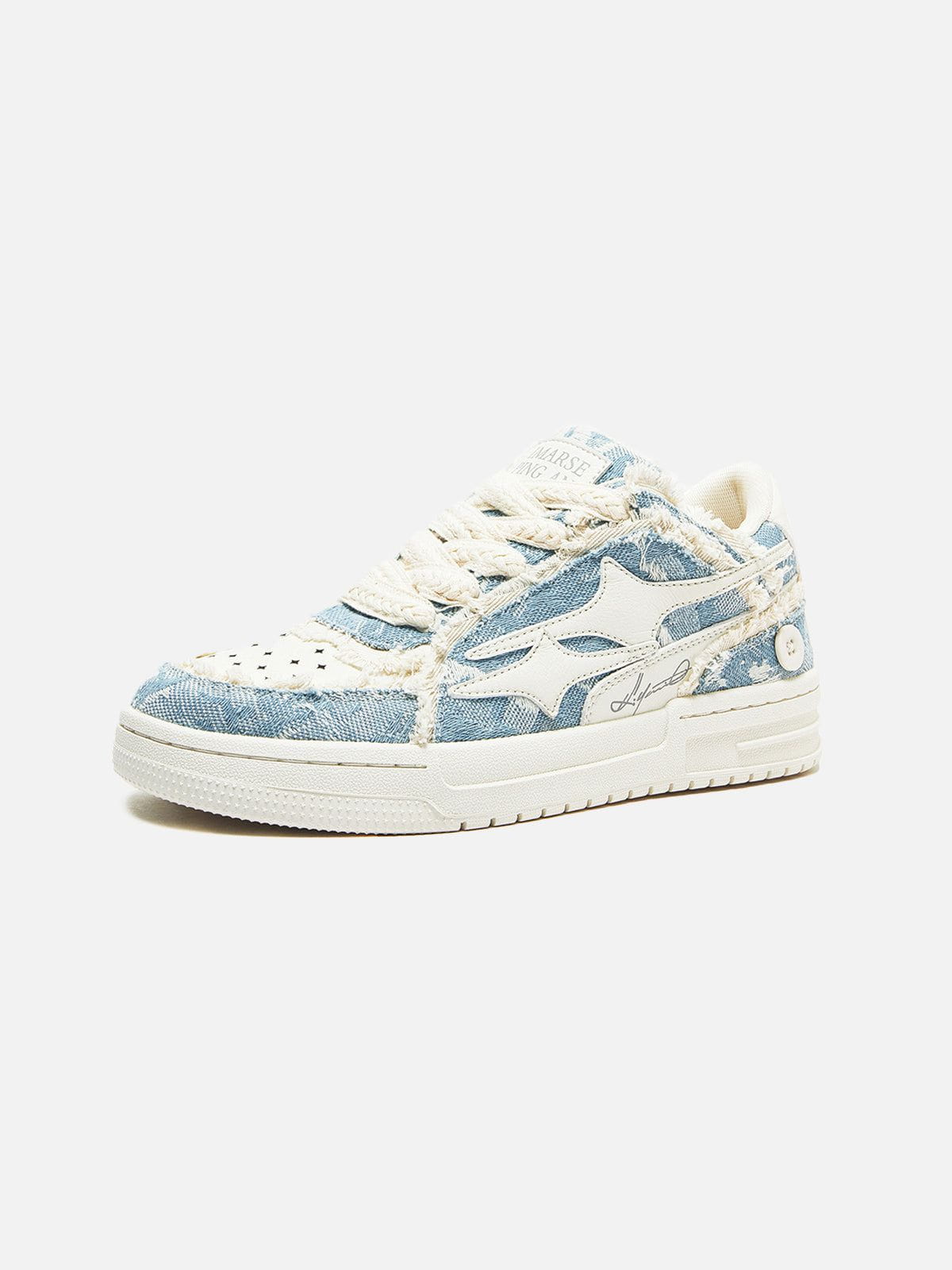 Men's Sneakers - Slip-On - Star - Platform Sneakers - Men's Shoes-Schoenen Man-Chaps of London-Chaps of London