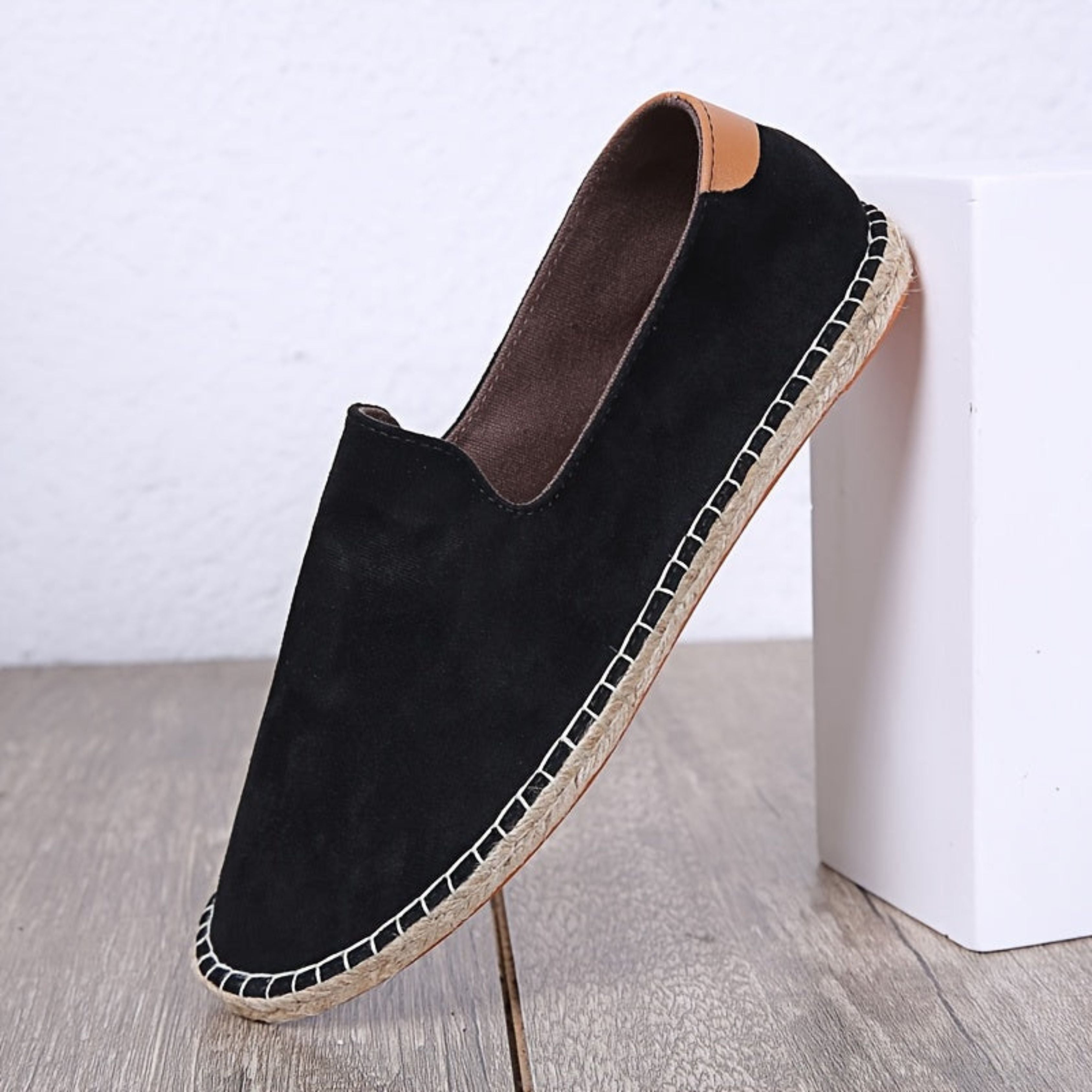 Men's Summer Shoes - Flat - Slip-On - Lightweight Shoes - Men's Espadrilles-Loafers-Chaps of London-Chaps of London