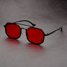 Men's Sunglasses | Angular | Trendy | Polarised Sunglasses | Sunnies for Guys-Chaps of London-Red-Chaps of London