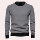 Men's Sweater | Crew Neck | Regular Fit | Knitted Jumper | Men's Clothing-Chaps of London-Chaps of London