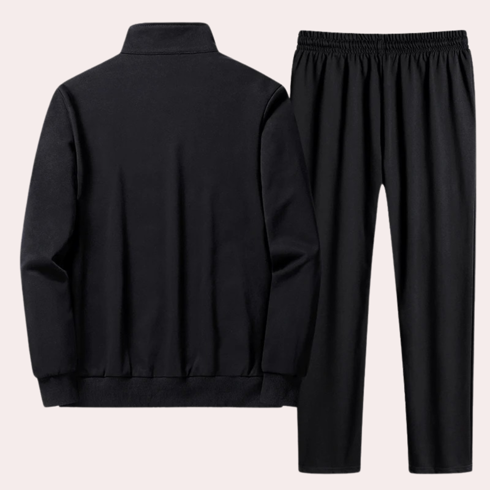 Men's Tracksuit - Zip-Up - Drawstring - Two-Piece Set - Men's Sportswear-Chaps of London-Chaps of London