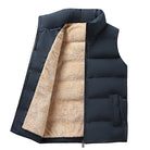 Men's Vest | Sleeveless | Zip-Up | Puffer Vest | Men's Gilet-Fashion Men Vest All-year-Chaps of London-Navy Blue-M-Chaps of London