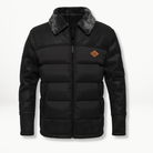 Men's Winter Jacket | Padded | Fur Collar | Puffer Jacket | Down Jacket-Winterjacken-Chaps of London-Black-S-Chaps of London