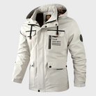 Men's Winter Jacket - Warm - Hooded - Snow Jacket - Men's Ski Coat-Jackets-Chaps of London-White-S-Chaps of London