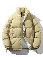 Men's Winter Jacket - Warm - Padded - Down Jacket - Puffer Jacket-Men Jackets-Chaps of London-Yellow-S-Chaps of London