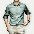 Non Iron Shirt - Anti Wrinkle - Button-Up - Dress Shirt - Men's Shirts-Men's long sleeve top-Chaps of London-Chaps of London