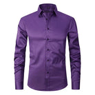 Non-Iron Shirt | Long Sleeve | Button-Up | Dress Shirt | Men's Shirts-Men's long sleeve top-Chaps of London-Chaps of London