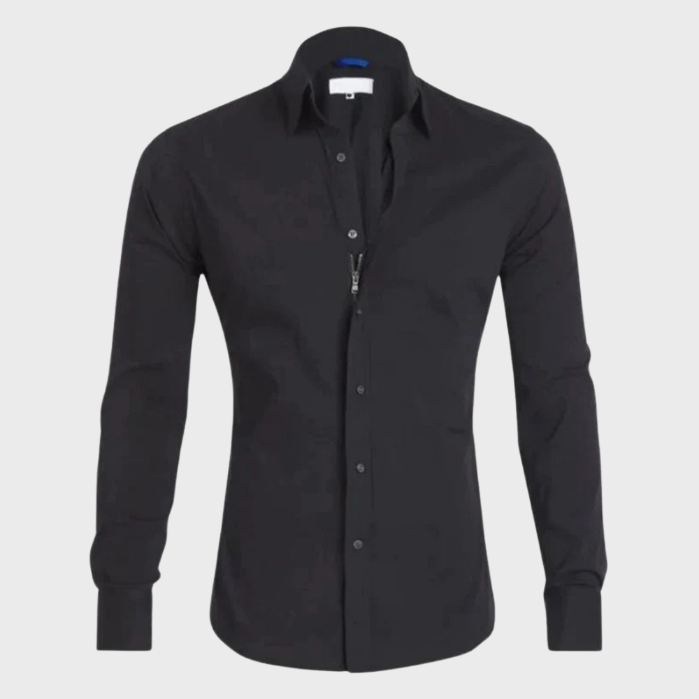 Non Iron Shirt - Wrinkle Free - Collared - Dress Shirt - Men's Button-Up Shirt-Chaps of London-Chaps of London