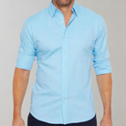 Non Iron Shirt - Wrinkle Free - Collared - Dress Shirt - Men's Button-Up Shirt-Chaps of London-Chaps of London