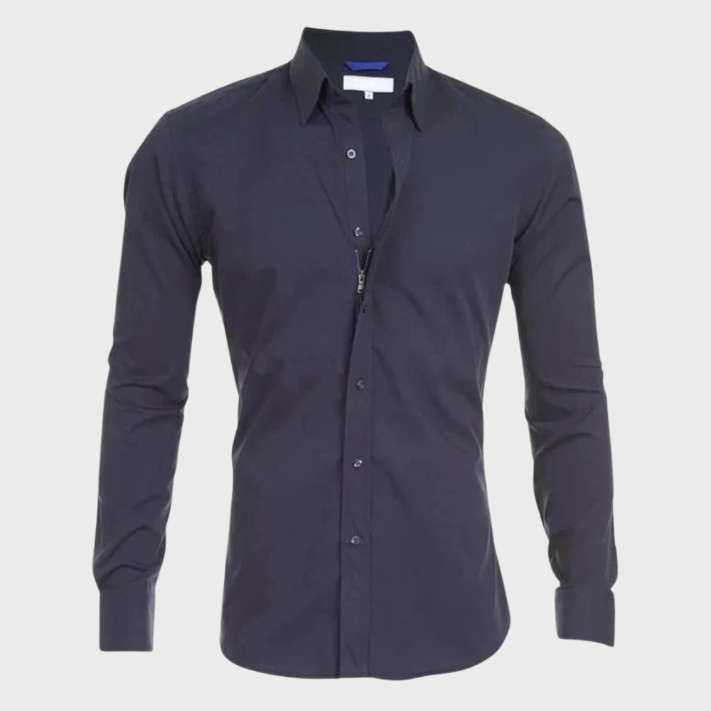 Non Iron Shirt - Wrinkle Free - Collared - Dress Shirt - Men's Button-Up Shirt-Chaps of London-Chaps of London