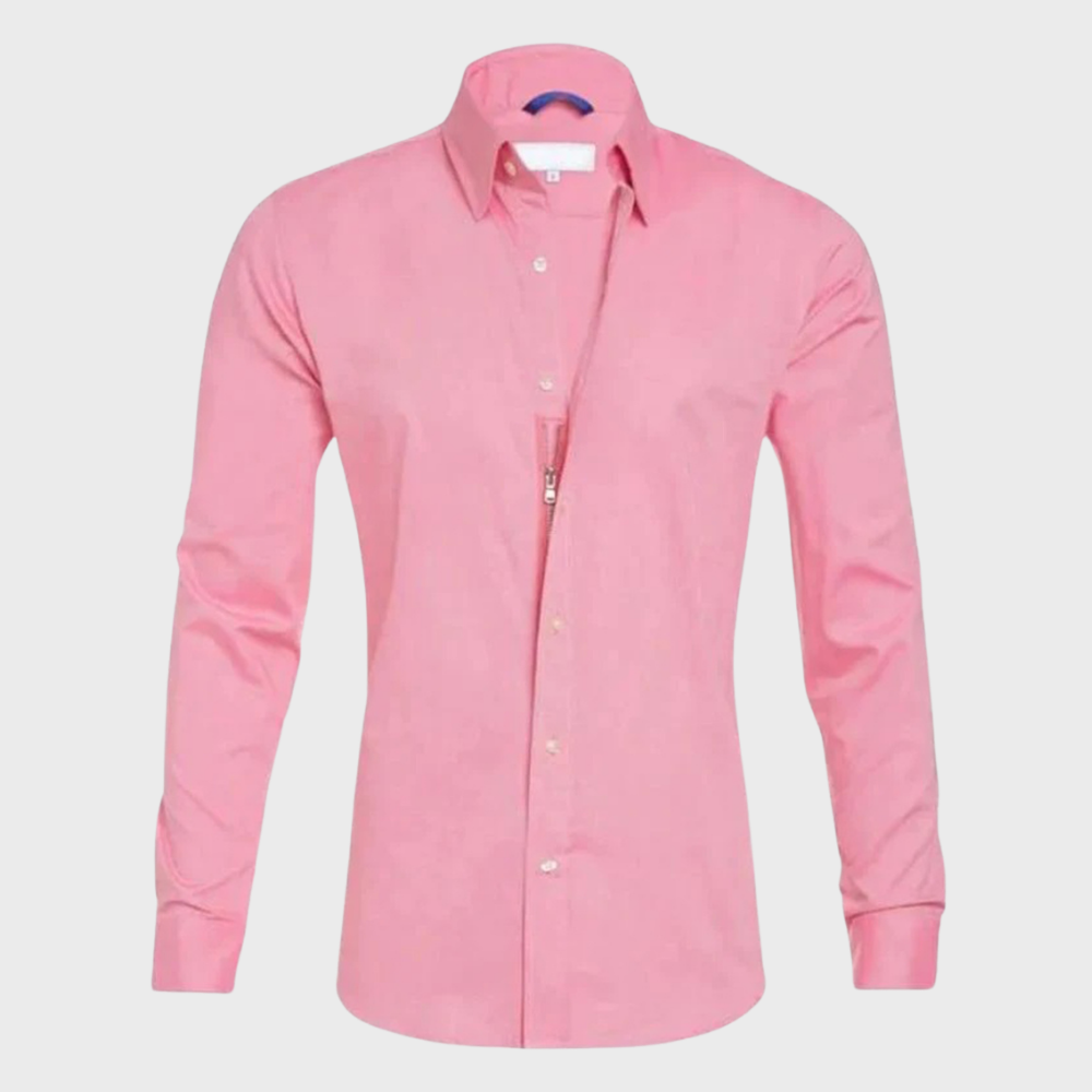 Non Iron Shirt - Wrinkle Free - Collared - Dress Shirt - Men's Button-Up Shirt-Chaps of London-Chaps of London