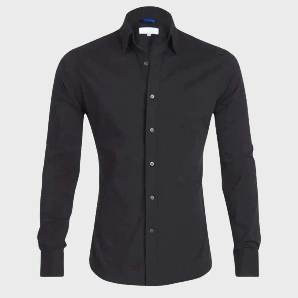 Non Iron Shirt - Wrinkle Free - Collared - Dress Shirt - Men's Button-Up Shirt-Chaps of London-Chaps of London