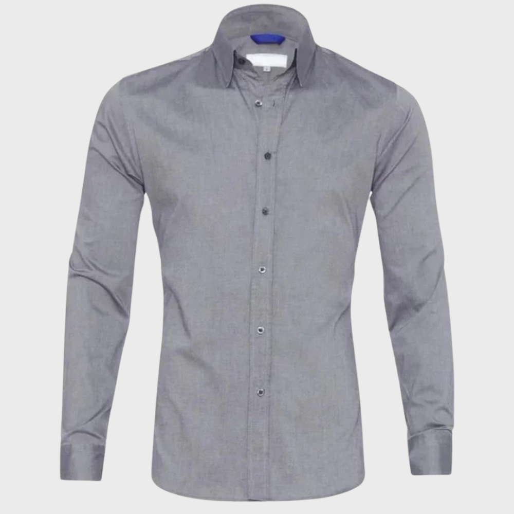 Non Iron Shirt - Wrinkle Free - Collared - Dress Shirt - Men's Button-Up Shirt-Chaps of London-Chaps of London
