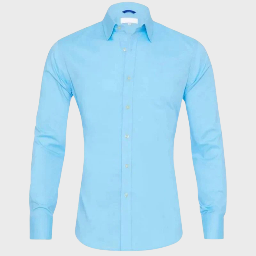 Non Iron Shirt - Wrinkle Free - Collared - Dress Shirt - Men's Button-Up Shirt-Chaps of London-Chaps of London