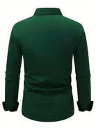 Non Iron Shirt | Wrinkle Free | Slim Fit | Button-Up Shirt | Men's Shirts-Men’s Dress Shirt-Chaps of London-Chaps of London