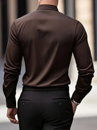Non Iron Shirt | Wrinkle Free | Slim Fit | Button-Up Shirt | Men's Shirts-Men’s Dress Shirt-Chaps of London-Chaps of London