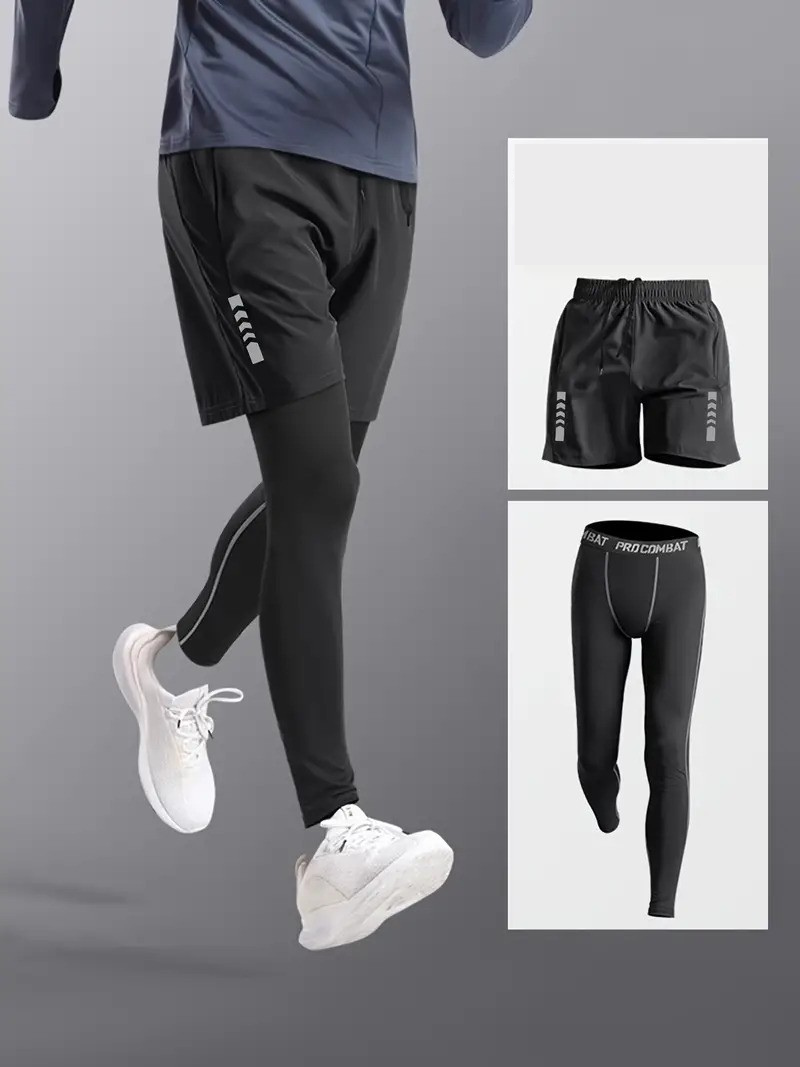 Norris Sportswear | Men's Leggings & Shorts Set-Chaps of London-Chaps of London