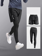 Norris Sportswear | Men's Leggings & Shorts Set-Chaps of London-Chaps of London