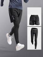 Norris Sportswear | Men's Leggings & Shorts Set-Chaps of London-Style 2-S-Chaps of London