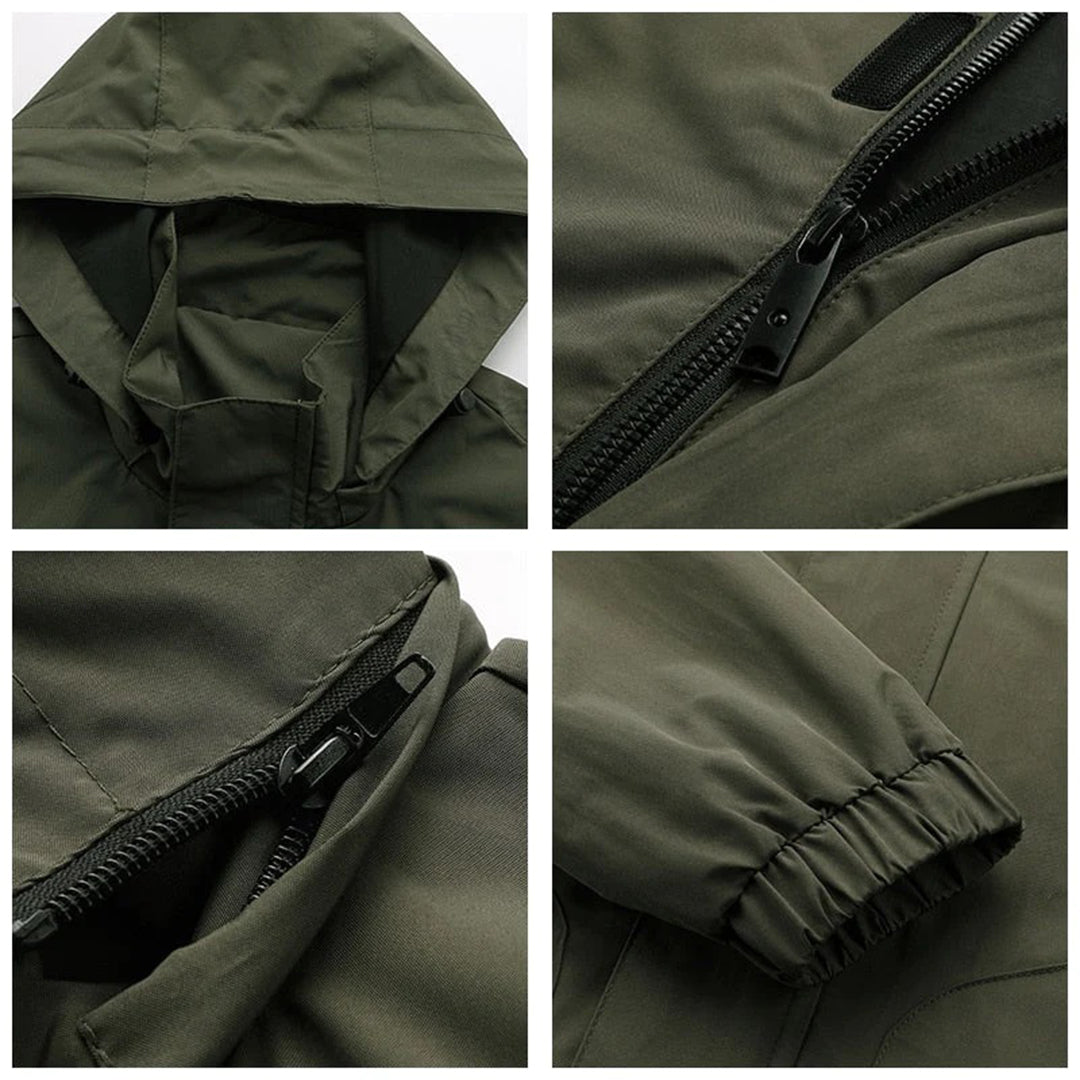 Outdoor Jacket | Hooded | Waterproof | Windbreaker Jacket | Men's Jacket-Fashion Men Jacket Bomber Fall-Chaps of London-Chaps of London
