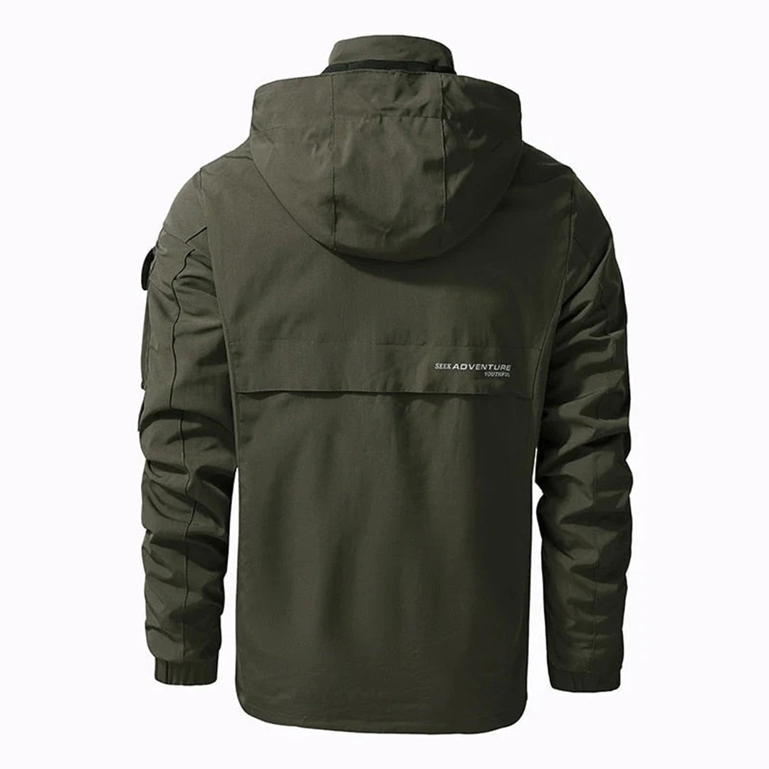Outdoor Jacket | Hooded | Waterproof | Windbreaker Jacket | Men's Jacket-Fashion Men Jacket Bomber Fall-Chaps of London-Chaps of London