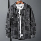 Overshirt - Button-Up - Long Sleeve - Shirt Jacket - Men's Clothing-Chaps of London-Black-S-Chaps of London