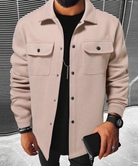 Overshirt - Buttoned - Chest Pockets - Men's Shirt - Shirt Jacket-Jackets-Chaps of London-Chaps of London