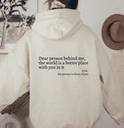 Oversized Hoodie - Unisex Warm Printed Text Pullover Hoodie-Sweatshirts & Hoodies-Chaps of London-Chaps of London