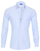 Oxford Shirt | Wrinkle Free | Button-Up | Dress Shirt | Men' Non Iron Shirt-Shirts-Chaps of London-Chaps of London