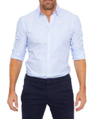 Oxford Shirt | Wrinkle Free | Button-Up | Dress Shirt | Men' Non Iron Shirt-Shirts-Chaps of London-Chaps of London