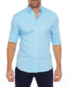 Oxford Shirt | Wrinkle Free | Button-Up | Dress Shirt | Men' Non Iron Shirt-Shirts-Chaps of London-Chaps of London