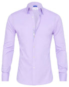 Oxford Shirt | Wrinkle Free | Button-Up | Dress Shirt | Men' Non Iron Shirt-Shirts-Chaps of London-Chaps of London