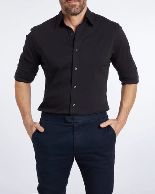 Oxford Shirt | Wrinkle Free | Button-Up | Dress Shirt | Men' Non Iron Shirt-Shirts-Chaps of London-Chaps of London