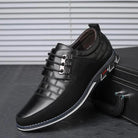 Oxford Shoes - Men's Classic Everyday Lace-Up Shoes-Chaps of London-Black-38-Chaps of London