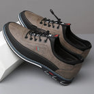 Oxford Shoes | Slip-On | Comfortable | Walking Shoes | Men's Shoes-Chaps of London-Khaki-38-Chaps of London