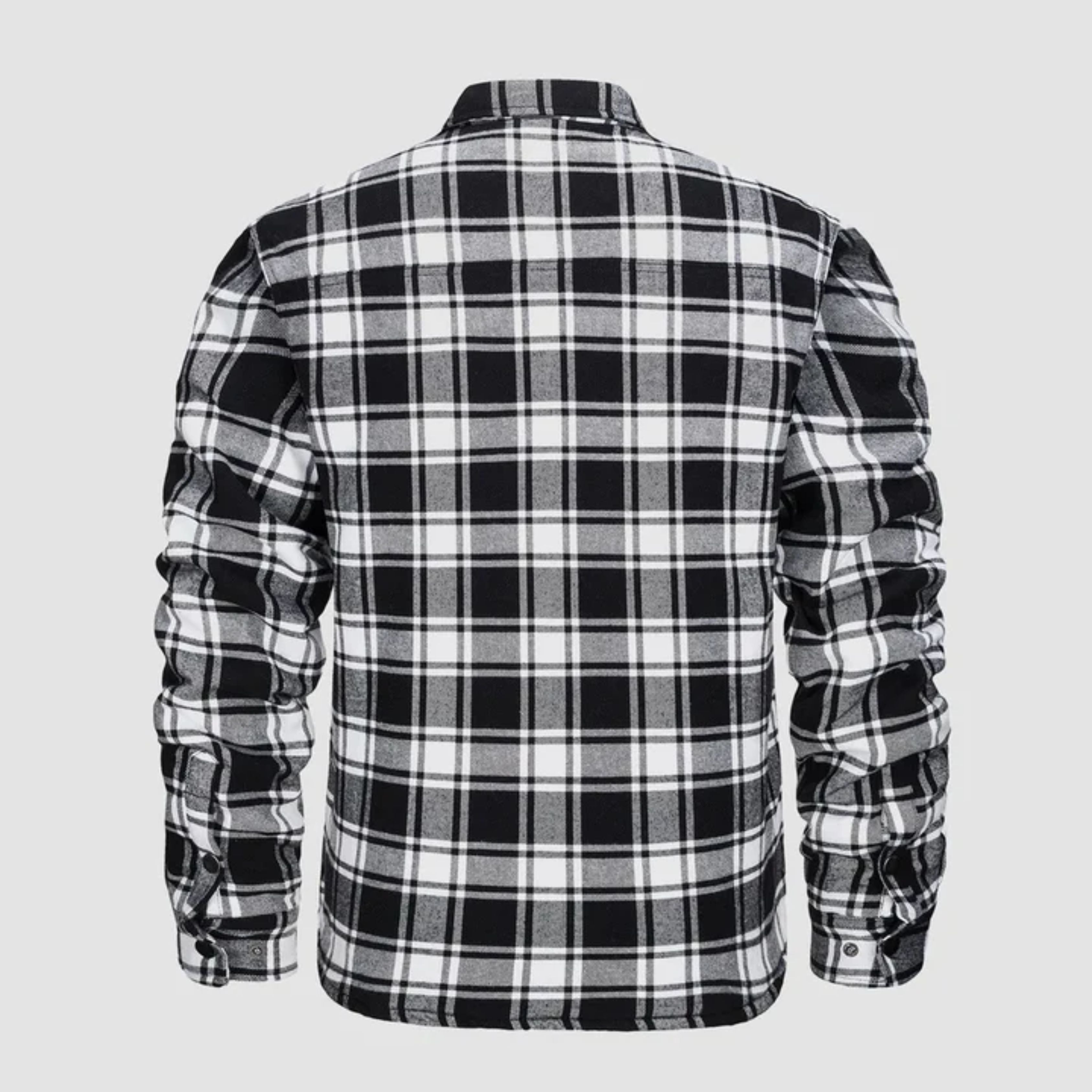 Plaid Jacket | Buttoned Up | Shirt Jacket | Quilted Jacket | Men's Flannel Jacket -Chaps of London-Chaps of London