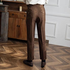 Pleated Pants | Adjustable Waist | Stylish | Slack Pants | Men's Pants-Chaps of London-Chaps of London