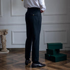Pleated Pants | Adjustable Waist | Stylish | Slack Pants | Men's Pants-Chaps of London-Chaps of London