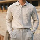Polo Jumper - Stylish - Collared - Knitted Sweater - Men's Jumper-Sweater-Chaps of London-Chaps of London