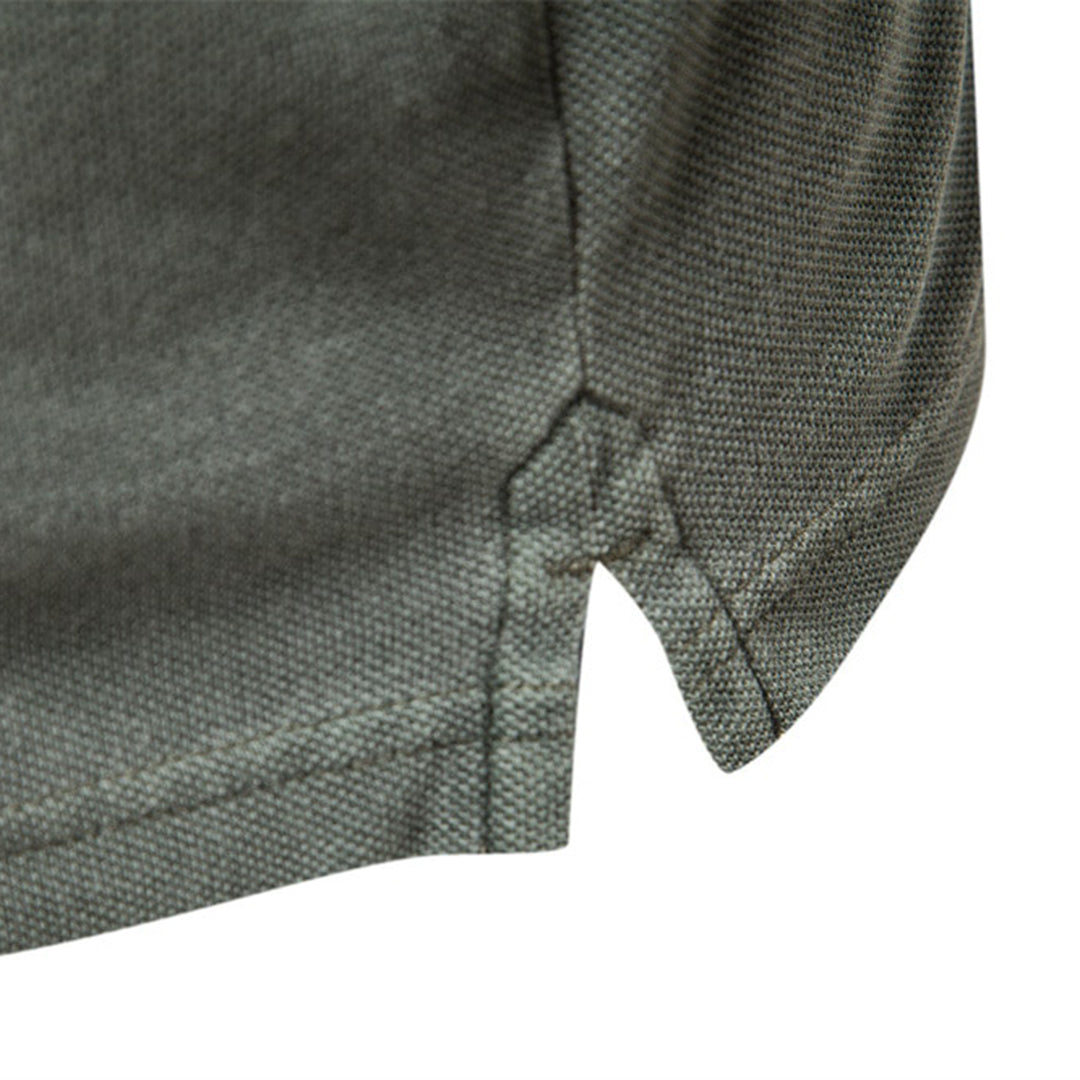 Polo Shirt - Collared - Short Sleeve - Button Neck T-Shirt - Men's T-Shirts-Chaps of London-Chaps of London