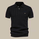 Polo Shirt - Men's Short Sleeve Knitted Collared Polo T-Shirt-Polo man-Chaps of London-Chaps of London