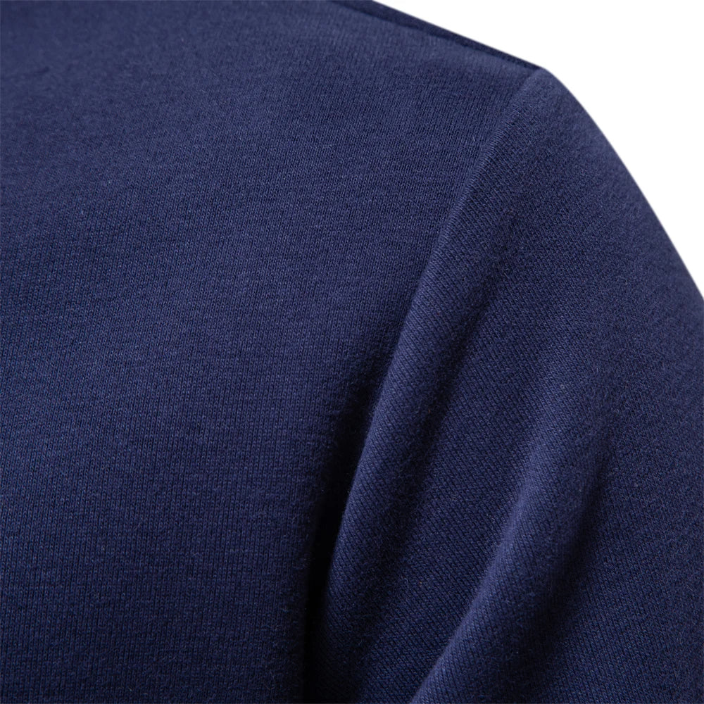 Polo Shirt - Pullover - Long Sleeve - Polo Sweater - Men's Clothing-Men Shirts-Chaps of London-Chaps of London