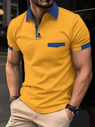 Polo Shirt - Short Sleeve - Collared - Polo T-Shirt - Men's Shirts-Chaps of London-Chaps of London