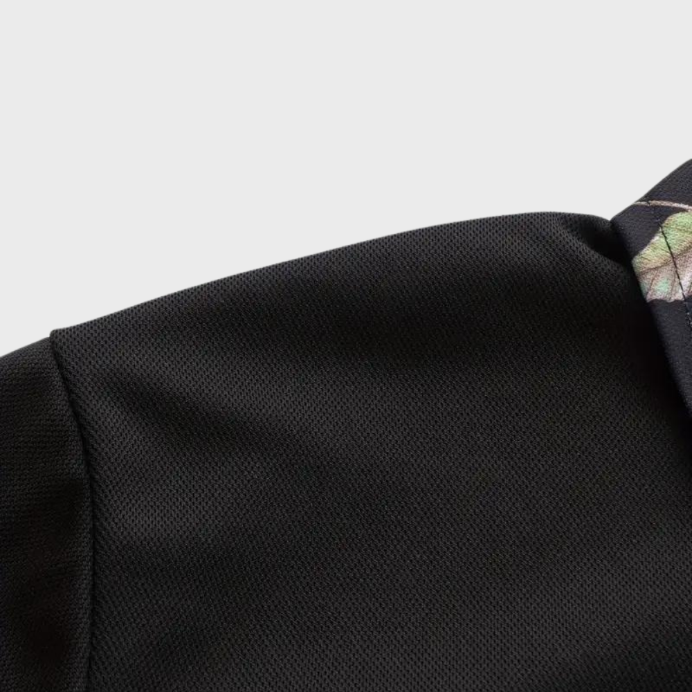 Polo T-Shirt | Floral Print | Short Sleeve | Polo Shirts | Men's Clothing-Men Summer Shirt-Chaps of London-Chaps of London