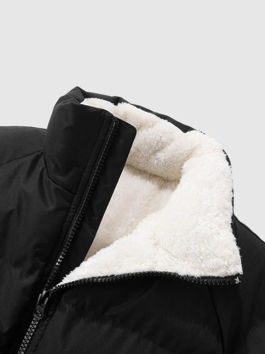 Puffer Jacket | Fleece Lined | Warm | Padded Jacket | Men's Winter Jacket -Men Jackets-Chaps of London-Chaps of London