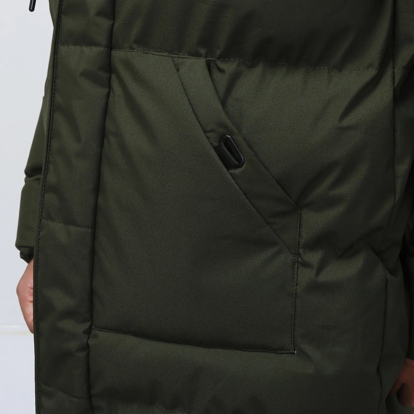 Puffer Jacket - Hooded - Mid Length - Down Jacket - Men's Winter Coat-Puffer Jacket-Chaps of London-Chaps of London